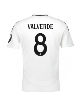 Real Madrid Federico Valverde #8 Heimtrikot 2024-25 Kurzarm